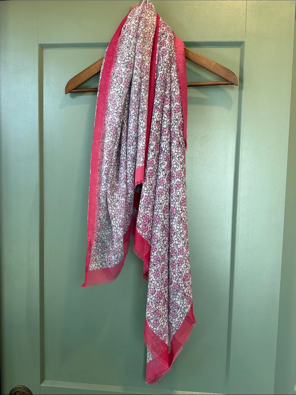 Steve Madden Floral Gauzy Scarf - NWT